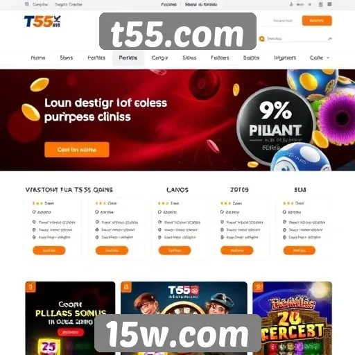 Comparativo entre t55.com e concorrentes no mercado